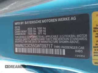 2016 MINI Countryman S with VIN WMWZC3C55GWT09717, listed as a IAAI auction lot 38404631 with 46,016 mi miles and . Bid and sale history available at DreamBid. Image 9.
