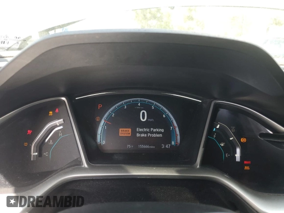 2018 Honda Civic EX с VIN 2HGFC2F72JH600406, выставлен на аукционе Copart как лот 52011455 с пробегом 155 666 миль миль и Списание • Salvage title. История ставок и продаж доступна на DreamBid. Изображение 9.