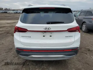 2021 Hyundai Santa Fe Hybrid Limited with VIN KM8S5DA19MU013445, listed as a Copart auction lot 82649613 with 152,226 mi miles and Salvage Title. Bid and sale history available at carsss.com. Image 6.