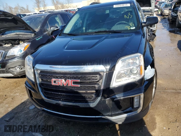 2017 GMC Terrain SLE z VIN 2GKALNEK6H6334138, wystawiony jako Copart lot #43264814 z przebiegiem 103 509 mil mil oraz Szkoda całkowita • Salvage title. Historia ofert i sprzedaży dostępna na DreamBid. Obrazek 5.