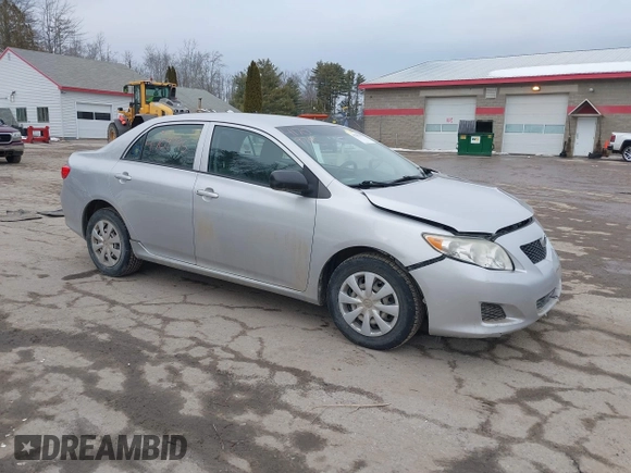 2010 Toyota Corolla with VIN 2T1BU4EE2AC291410, listed as a IAAI auction lot 41709795 with 148,598 mi miles. Bid and sale history available at carsss.com. Image 1.