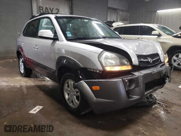 2006 Hyundai Tucson GLS with VIN KM8JN12D56U315191, listed as a Copart auction lot 46646905 with 176,566 mi miles and Salvage Title. Bid and sale history available at carsss.com. Image 4.