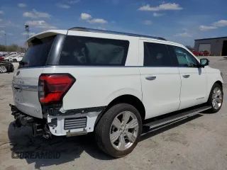 2024 Ford Expedition Max Platinum with VIN 1FMJK1M87REA37031, listed as a Copart auction lot 50388615 with 6,900 mi miles and Salvage title. Bid and sale history available at DreamBid. Image 3.