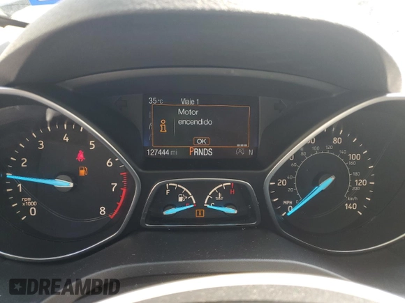 2017 Ford Escape SE z VIN 1FMCU0G93HUF10560, wystawiony jako Copart lot #57973915 z przebiegiem 127 444 mil mil oraz Czysty tytuł • Clean title. Historia ofert i sprzedaży dostępna na DreamBid. Obrazek 9.