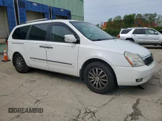 2012 Kia Sedona EX with VIN KNDMH4C75C6420641, listed as a Copart auction lot 55310425 with 212,998 mi miles and Clean Title. Bid and sale history available at carsss.com. Image 4.