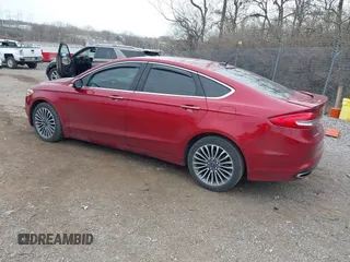 2017 Ford Fusion Titanium with VIN 3FA6P0K96HR211741, listed as a IAAI auction lot 41913350 with 51,707 mi miles. Bid and sale history available at carsss.com. Image 3.