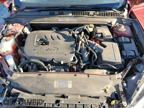 2017 Ford Fusion SE with VIN 3FA6P0HD4HR309338, listed as a Copart auction lot 79742894 with 36,851 mi miles and Clean Title. Bid and sale history available at DreamBid. Image 12.