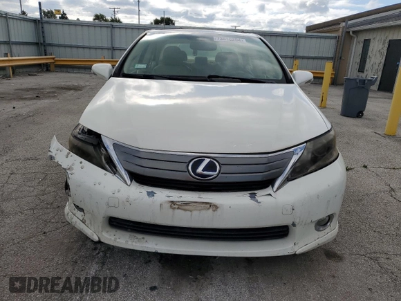 2010 Lexus HS with VIN JTHBB1BA3A2027955, listed as a Copart auction lot 73610204 with 126,161 mi miles and Clean Title. Bid and sale history available at carsss.com. Image 5.