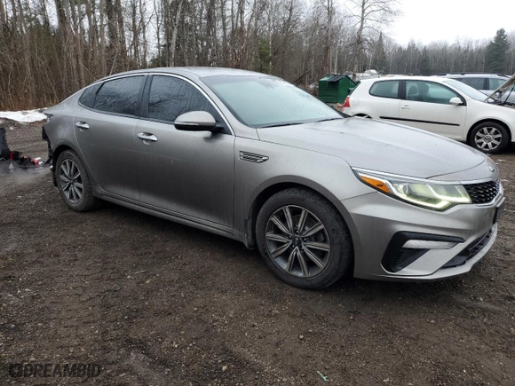 2019 Kia Optima LX with VIN 5XXGT4L32KG281397, listed as a Copart auction lot 85763724 with 146,571 mi miles and Salvage Title. Bid and sale history available at carsss.com. Image 4.