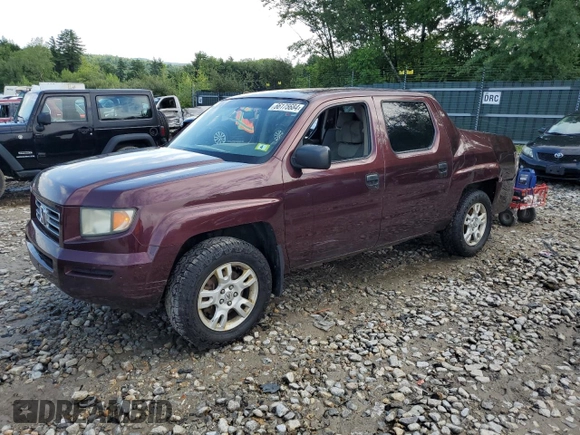 2007 Honda Ridgeline RT with VIN 2HJYK16297H551976, listed as a Copart auction lot 66175684 with 299,500 mi miles and Salvage Title. Bid and sale history available at carsss.com. Image 1.