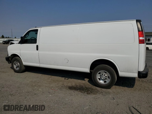 2021 Chevrolet Express Cargo with VIN 1GCWGBFP3M1245414, listed as a Copart auction lot 70534034 with 48,690 mi miles and Salvage title. Bid and sale history available at DreamBid. Image 2.
