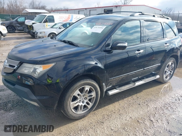 2007 Acura MDX with VIN 2HNYD28297H533389, listed as a IAAI auction lot 41679264 with 219,440 mi miles. Bid and sale history available at carsss.com. Image 2.