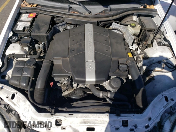 2001 Mercedes-Benz SLK 230/320 with VIN WDBKK65F41F235419, listed as a Copart auction lot 77407374 with 79,238 mi miles and Salvage Title. Bid and sale history available at DreamBid. Image 11.