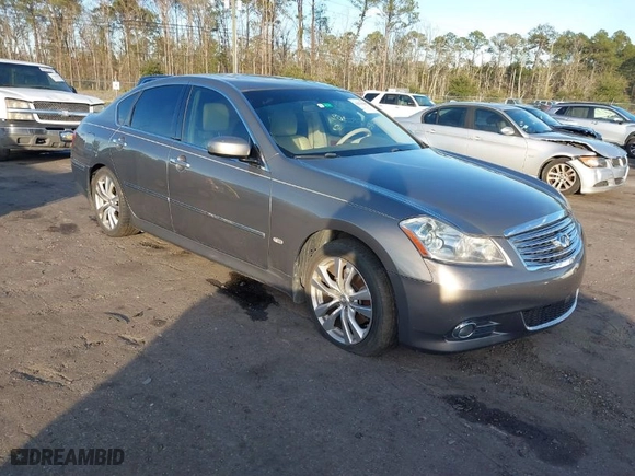2008 Infiniti M35 with VIN JNKAY01E88M604695, listed as a IAAI auction lot 41278406 with 164,373 mi miles. Bid and sale history available at carsss.com. Image 1.