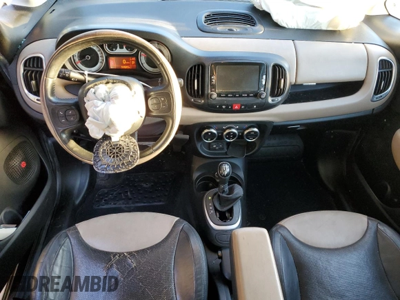 2014 FIAT 500L Lounge with VIN ZFBCFACH9EZ006050, listed as a Copart auction lot 83713724 with 144,849 mi miles and Salvage Title. Bid and sale history available at carsss.com. Image 8.