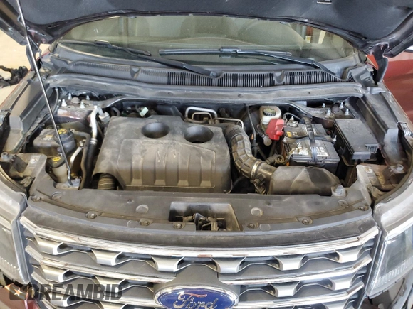 2016 Ford Explorer XLT with VIN 1FM5K7DH1GGC02934, listed as a Copart auction lot 50615055 with 160,821 mi miles and Salvage Title. Bid and sale history available at DreamBid. Image 13.