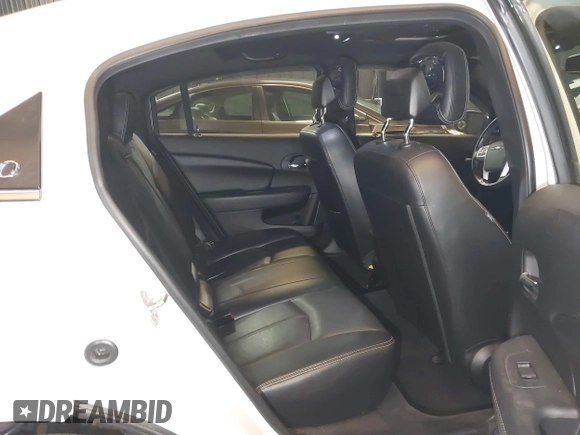 2012 Chrysler 200 Limited with VIN 1C3CCBCG0CN308404, listed as a IAAI auction lot 42063337 with 104,493 mi miles and . Bid and sale history available at DreamBid. Image 8.