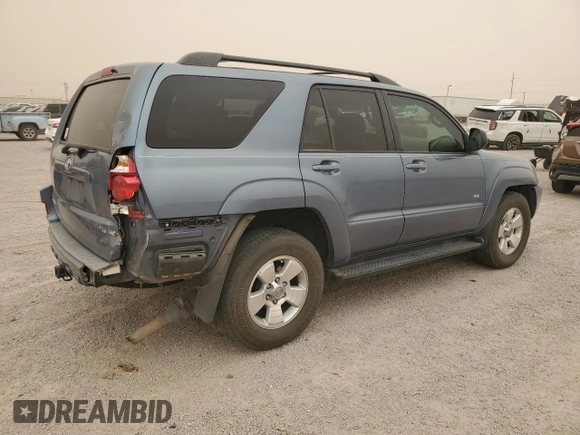 2005 Toyota 4Runner SR5 z VIN JTEZU14R550052995, wystawiony jako Copart lot #56660855 z przebiegiem 122 103 mil mil oraz Czysty tytuł • Clean title. Historia ofert i sprzedaży dostępna na DreamBid. Obrazek 3.