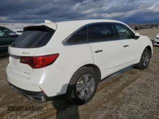 2019 Acura MDX with VIN 5J8YD4H39KL018108, listed as a Copart auction lot 46162605 with 76,322 mi miles and Salvage title. Bid and sale history available at DreamBid. Image 3.