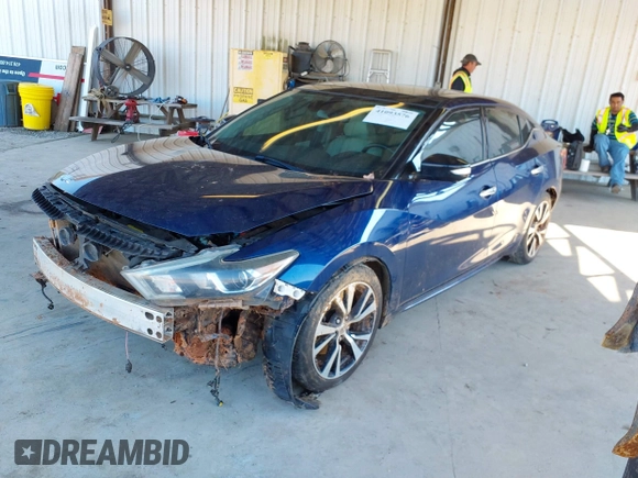 2018 Nissan Maxima SV with VIN 1N4AA6AP1JC400896, listed as a IAAI auction lot 41093576 with 139,089 mi miles and . Bid and sale history available at DreamBid. Image 17.