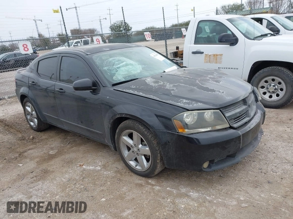 2008 Dodge Avenger R/T with VIN 1B3LC76MX8N613976, listed as a IAAI auction lot 41524038 with 184,840 mi miles and . Bid and sale history available at DreamBid. Image 1.