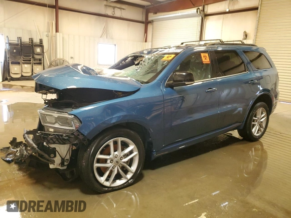 2024 Dodge Durango GT Plus z VIN 1C4RDJDG1RC122709, wystawiony jako Copart lot #57955495 z przebiegiem Nie podano mil oraz Nie do naprawy • Non repairable. Historia ofert i sprzedaży dostępna na DreamBid. Obrazek 1.