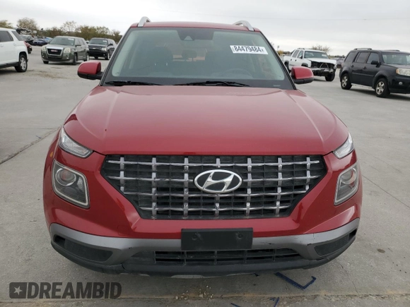 2021 Hyundai Venue SEL with VIN KMHRC8A33MU073251, listed as a Copart auction lot 84479484 with 59,012 mi miles and Clean Title. Bid and sale history available at DreamBid. Image 5.