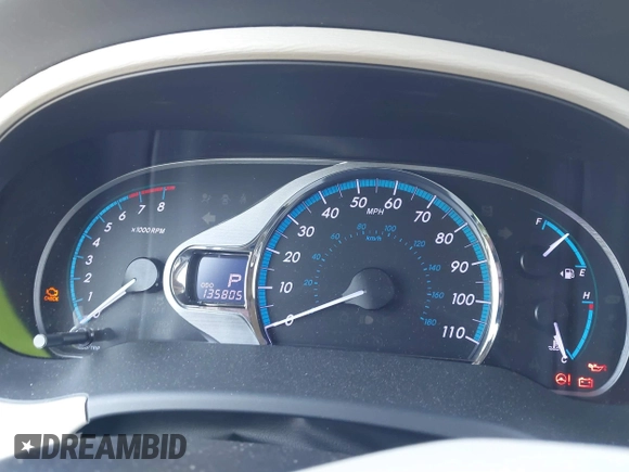 2014 Toyota Sienna XLE with VIN 5TDYK3DC6ES414892, listed as a IAAI auction lot 42545666 with 135,805 mi miles and . Bid and sale history available at DreamBid. Image 7.