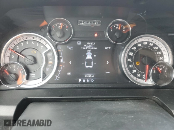 2021 Ram 1500 Tradesman with VIN 1C6RR6FG6MS508639, listed as a Copart auction lot 55292585 with 93,237 mi miles and Clean title. Bid and sale history available at DreamBid. Image 9.