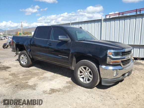 2017 Chevrolet Silverado 1500 LT with VIN 3GCPCREH2HG125128, listed as a Copart auction lot 83224824 with 93,467 mi miles and Salvage Title. Bid and sale history available at DreamBid. Image 4.