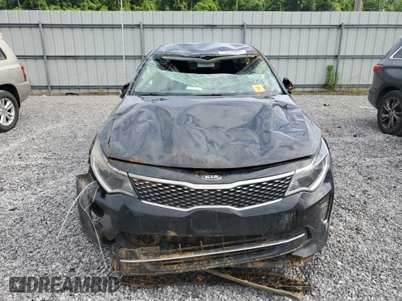2018 Kia Optima S with VIN 5XXGT4L34JG232331, listed as a Copart auction lot 55635695 with 199,063 mi miles and Salvage title. Bid and sale history available at DreamBid. Image 5.