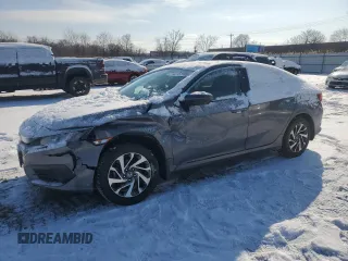 2016 Honda Civic EX with VIN 19XFC2F76GE086093, listed as a Copart auction lot 45151175 with 172,690 mi miles and Salvage Title. Bid and sale history available at DreamBid. Image 1.