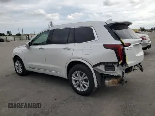 2024 Cadillac XT6 FWD Luxury with VIN 1GYKPAR47RZ746965, listed as a Copart auction lot 78839094 with 3,908 mi miles and Salvage Title. Bid and sale history available at carsss.com. Image 2.