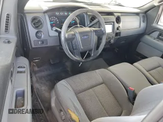 2013 Ford F-150 XL with VIN 1FTNF1CF9DKD49470, listed as a Copart auction lot 45458445 with 141,089 mi miles and Salvage Title. Bid and sale history available at carsss.com. Image 8.