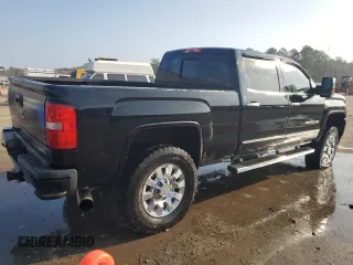 2015 GMC Sierra 2500HD available WiFi Denali with VIN 1GT120E89FF667555, listed as a Copart auction lot 43565795 with 196,759 mi miles and Salvage Title. Bid and sale history available at carsss.com. Image 3.