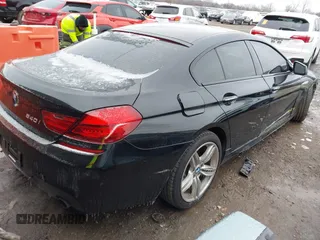 2015 BMW 6 Series 640i with VIN WBA6A0C55FGB53603, listed as a IAAI auction lot 41543996 with 71,046 mi miles and . Bid and sale history available at DreamBid. Image 4.