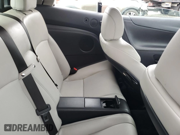 2011 Lexus IS 250 C z VIN JTHFF2C21B2520084, wystawiony jako Copart lot #55036975 z przebiegiem 67 646 mil mil oraz Szkoda całkowita • Salvage title. Historia ofert i sprzedaży dostępna na DreamBid. Obrazek 10.