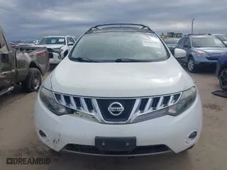 2009 Nissan Murano S with VIN JN8AZ18U69W012370, listed as a IAAI auction lot 41333790 with 186,798 mi miles. Bid and sale history available at carsss.com. Image 6.