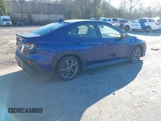 2023 Subaru WRX with VIN JF1VBAA62P9818074, listed as a IAAI auction lot 40939849 with 15,217 mi miles and . Bid and sale history available at DreamBid. Image 4.