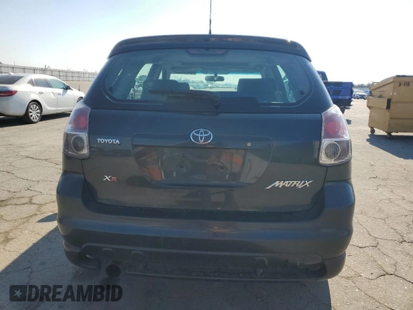 2006 Toyota Matrix STD z VIN 2T1KR32E36C585907, wystawiony jako Copart lot #42978365 z przebiegiem 159 830 mil mil oraz Szkoda całkowita • Salvage title. Historia ofert i sprzedaży dostępna na DreamBid. Obrazek 6.