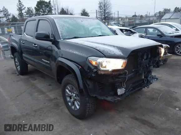 2017 Toyota Tacoma SR5 with VIN 3TMAZ5CN5HM043482, listed as a IAAI auction lot 41613811 with 114,795 mi miles and . Bid and sale history available at carsss.com. Image 1.
