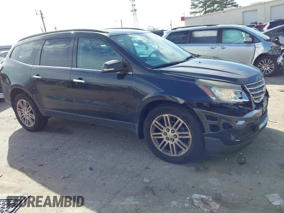 2015 Chevrolet Traverse LT with VIN 1GNKVGKD1FJ176665, listed as a IAAI auction lot 41586723 with 170,644 mi miles and . Bid and sale history available at DreamBid. Image 1.