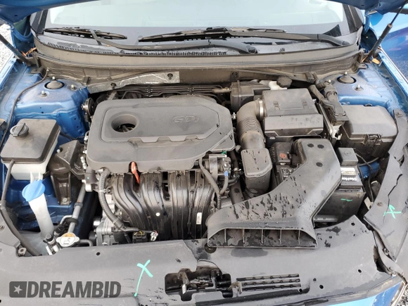 2019 Hyundai Sonata SE with VIN 5NPE24AF9KH768799, listed as a Copart auction lot 45887355 with 99,330 mi miles and Salvage Title. Bid and sale history available at DreamBid. Image 11.