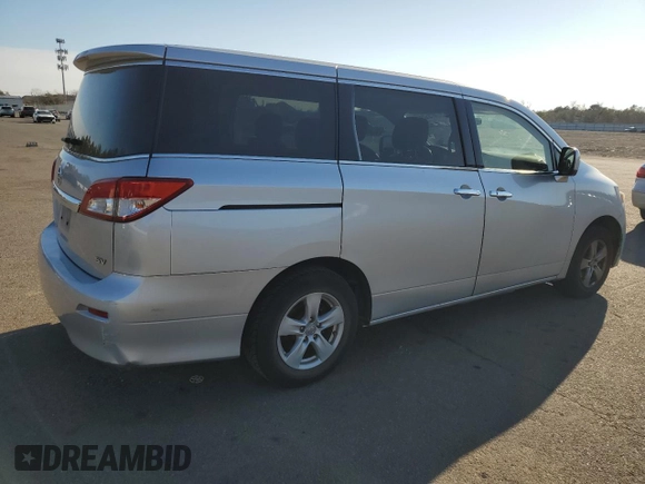 2014 Nissan Quest S with VIN JN8AE2KP8E9100270, listed as a Copart auction lot 48731605 with 205,624 mi miles and Salvage Title. Bid and sale history available at DreamBid. Image 3.