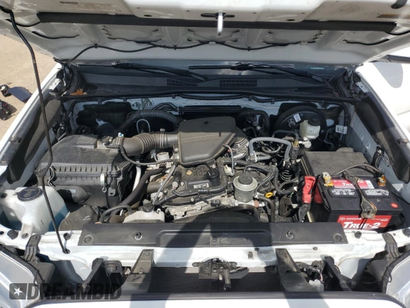 2021 Toyota Tacoma SR with VIN 3TYRX5GN2MT032229, listed as a Copart auction lot 59392875 with 28,281 mi miles and Salvage title. Bid and sale history available at DreamBid. Image 11.