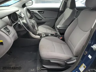2014 Hyundai Elantra SE with VIN KMHDH4AE2EU115500, listed as a Copart auction lot 53093355 with 54,784 mi miles and Salvage Title. Bid and sale history available at carsss.com. Image 7.