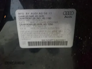 2012 Audi Q5 Premium Plus z VIN WA1LFAFP1CA026881, wystawiony jako Copart lot #57044215 z przebiegiem 173 096 mil mil oraz Czysty tytuł • Clean title. Historia ofert i sprzedaży dostępna na DreamBid. Obrazek 13.