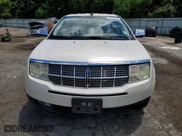 2007 Lincoln MKX with VIN 2LMDU68C47BJ35224, listed as a Copart auction lot 60320885 with Not provided miles and Salvage title. Bid and sale history available at DreamBid. Image 5.