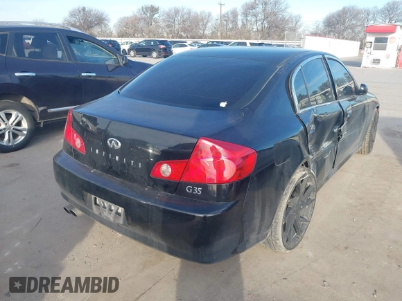 2005 Infiniti G35 with VIN JNKCV51E15M205962, listed as a IAAI auction lot 41386642 with 194,197 mi miles and . Bid and sale history available at DreamBid. Image 4.