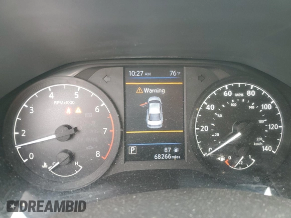 2022 Nissan Altima S with VIN 1N4BL4BV2NN301093, listed as a Copart auction lot 50656775 with 68,266 mi miles and Clean title. Bid and sale history available at DreamBid. Image 9.